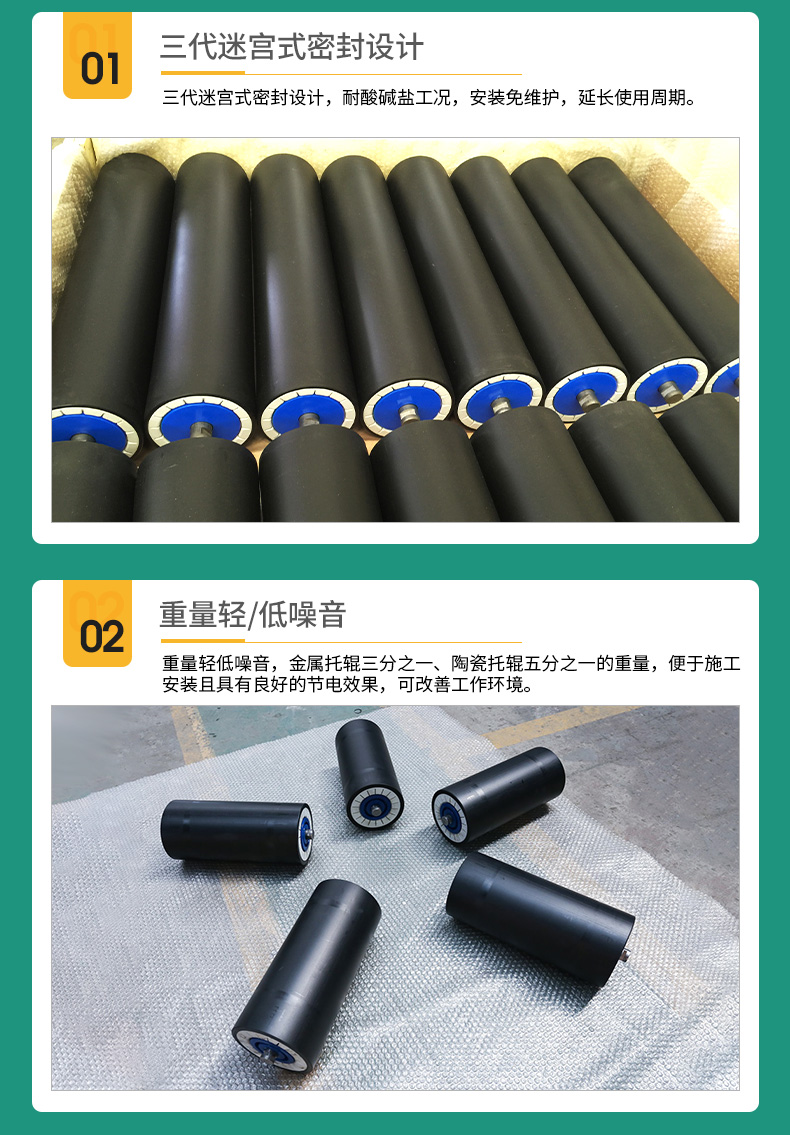 高分子托輥(性能說(shuō)明)